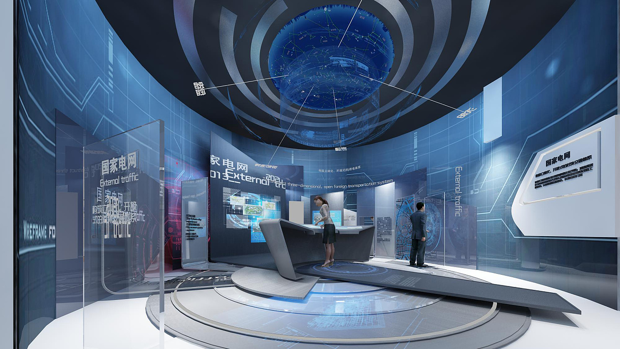 怎樣設(shè)計(jì)打造一個(gè)酷炫的3D數(shù)字展廳?插圖 怎樣設(shè)計(jì)打造一個(gè)酷炫的3D數(shù)字展廳?插圖