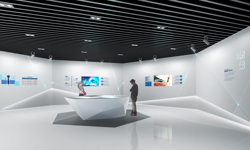 博物館展廳設計:藝術與科學的交融插圖 圖片